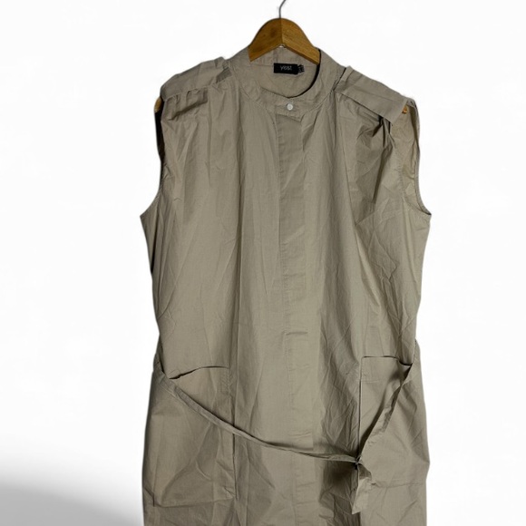 YEST The Netherlands Pastel Beige Dress 3624 Size 10 Lightweight - Picture 5 of 8